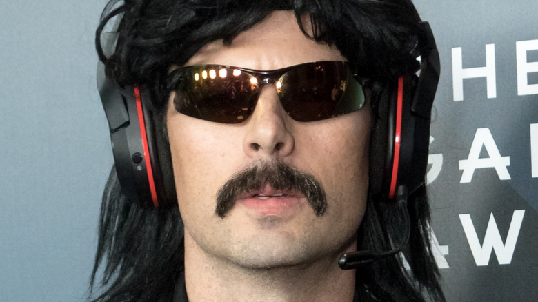 Dr Disrespect posing for photo