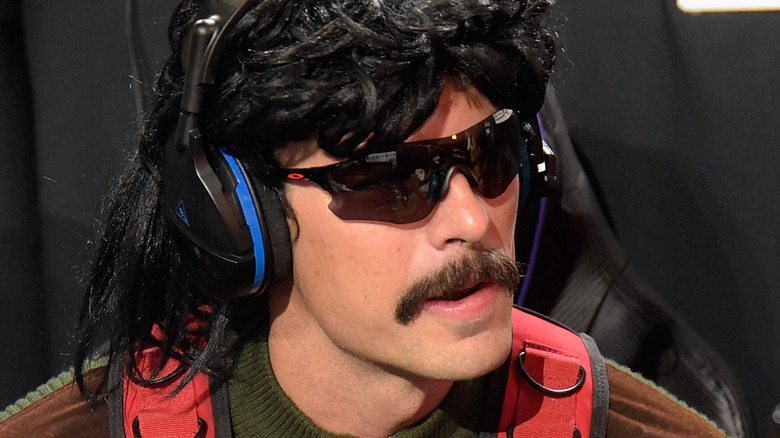 Dr Disrespect at tournament