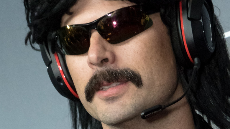 Dr disrespect closeup