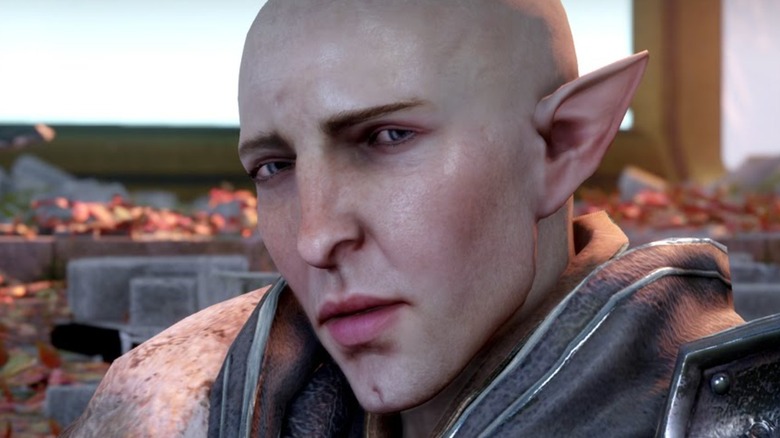 Dragon Age Dreadwolf Solas stare