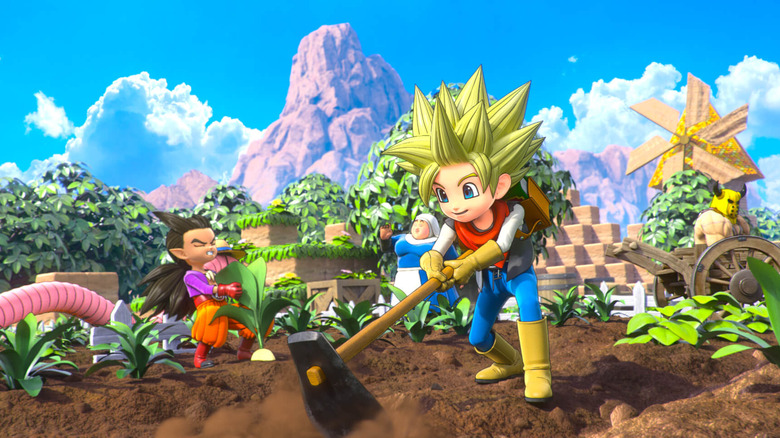 Dragon Quest hero farming