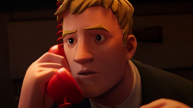 Agent Jones on phone