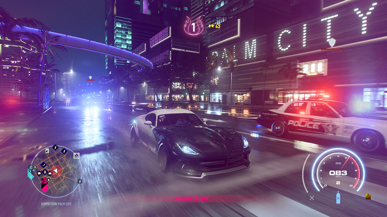 Need for Speed Heat cop car chase