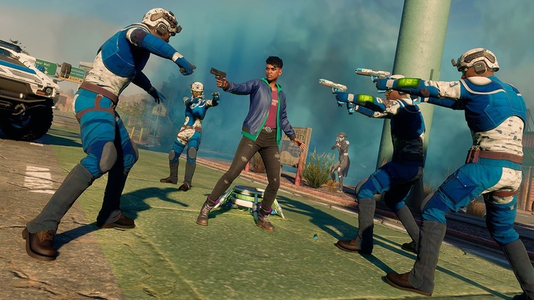 Saints Row combat