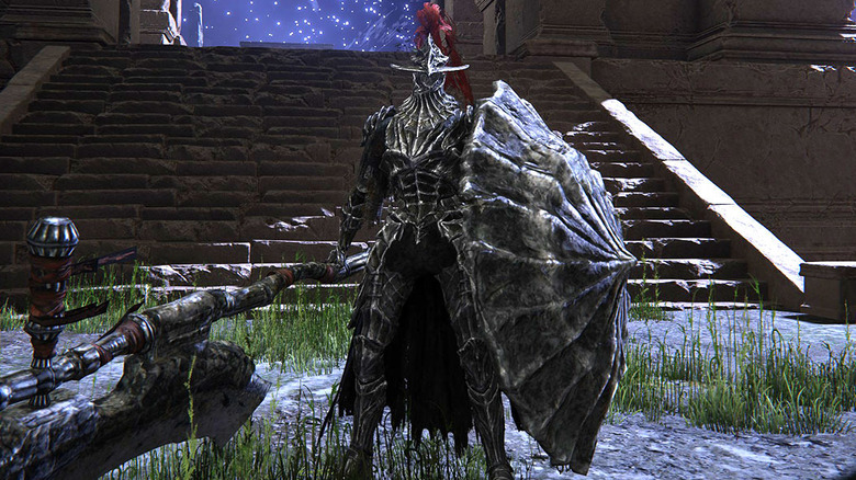 Elden Ring character with axe