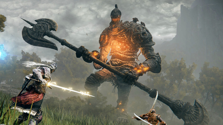 Elden Ring boss battle