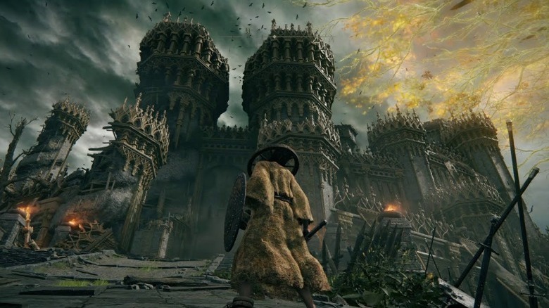 Player outside Stormveil Castle