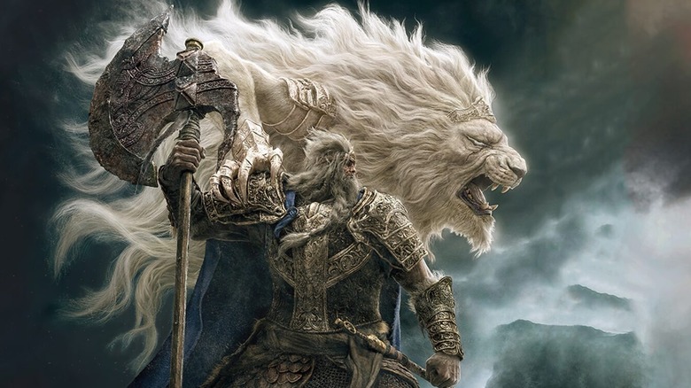 Elden Ring Godfrey And Lion