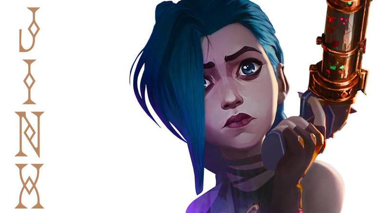 Jinx with gun