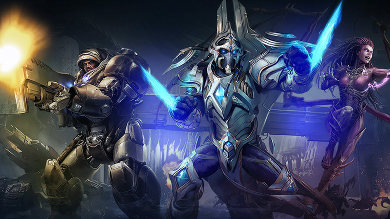 StarCraft 2 cast