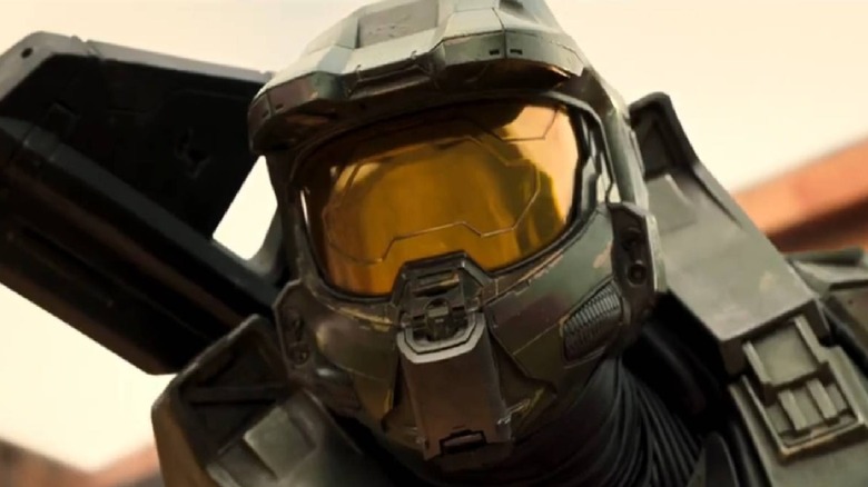 Halo TV show Master Chief helmet