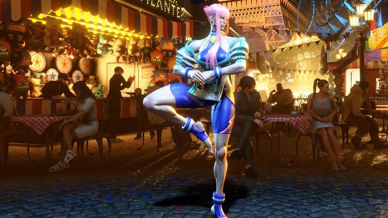 Manon standing in dance pose