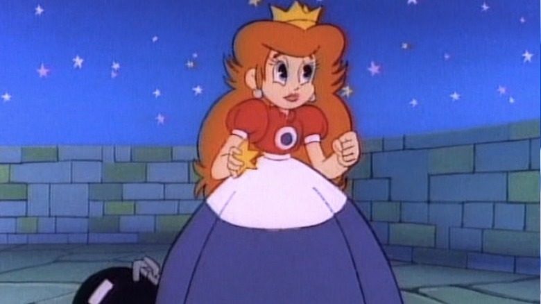 Peach ball and chain