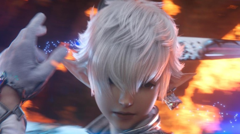 Alphinaud wielding Nouliths