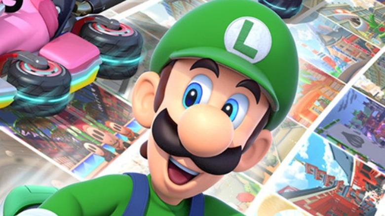 Luigi Booster art