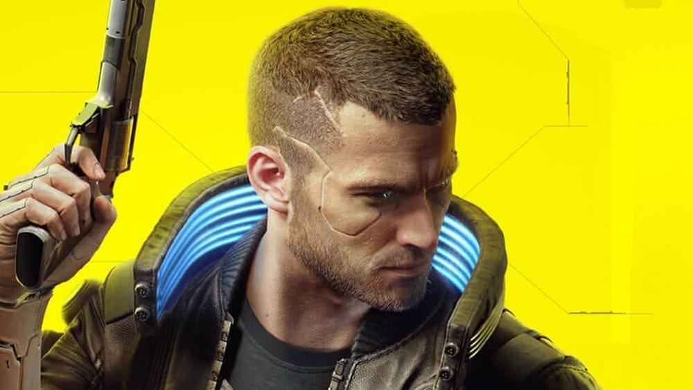 Cyberpunk 2077 main character box art