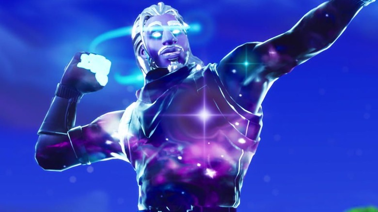 The new Galaxia Outfit in Fortnite