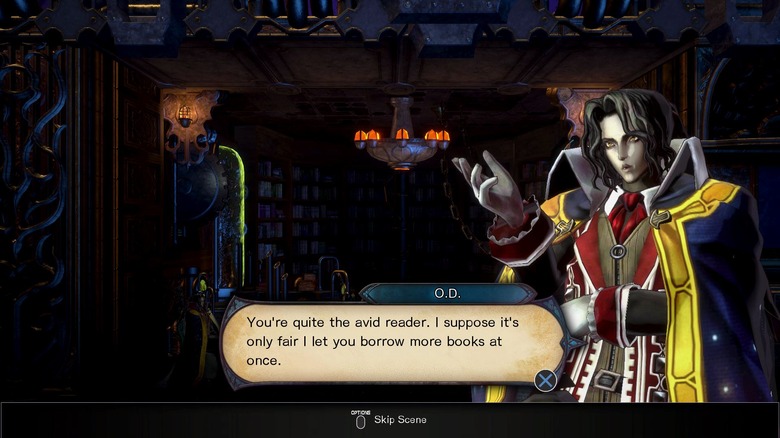 Bloodstained librarian