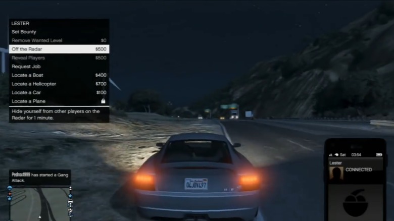 GTA 5 calling Lester online