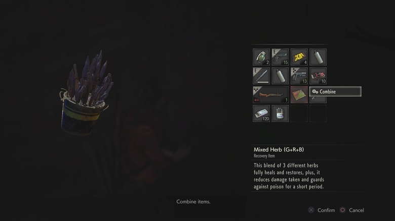 Resident Evil 2 Herbs