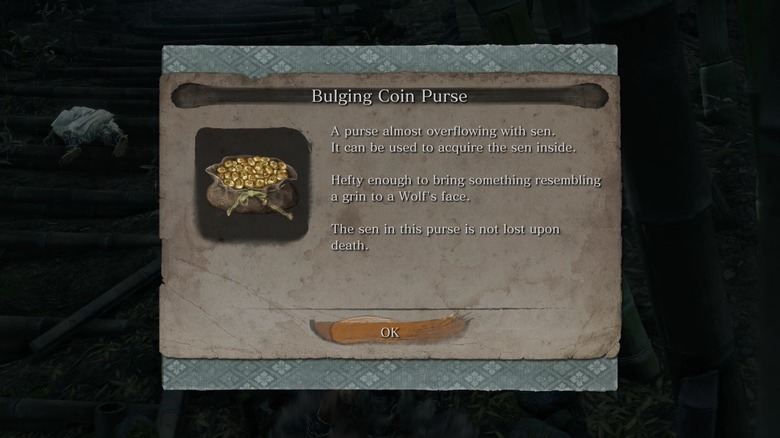 Sekiro coin purse