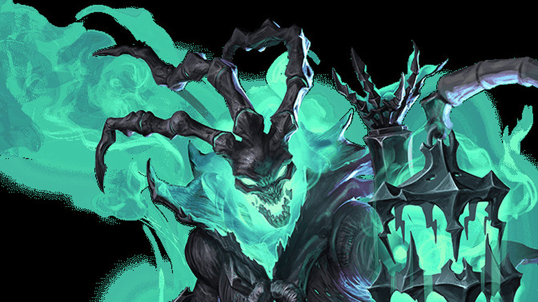 Thresh raising lantern