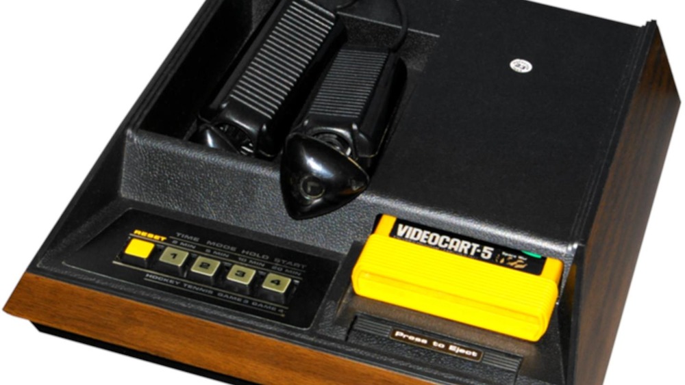 Fairchild Channel F with cart