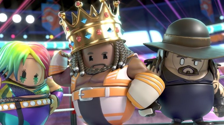 Fall Guys WWE skins