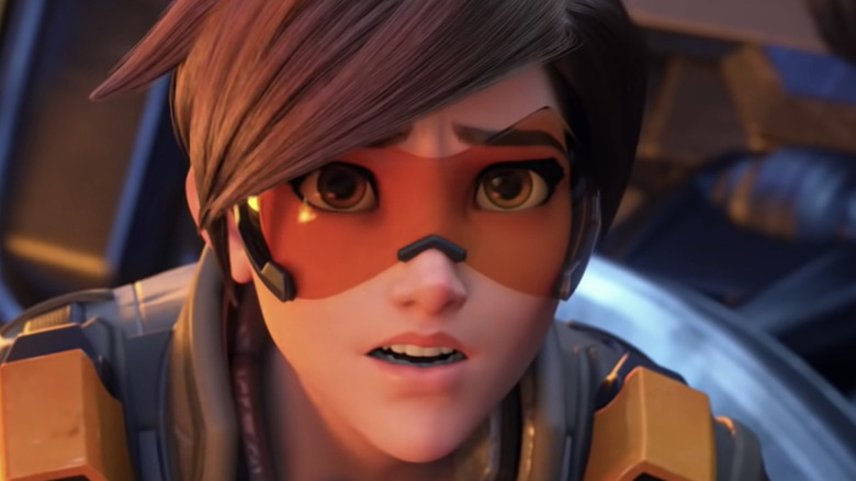 Overwatch Tracer frowns