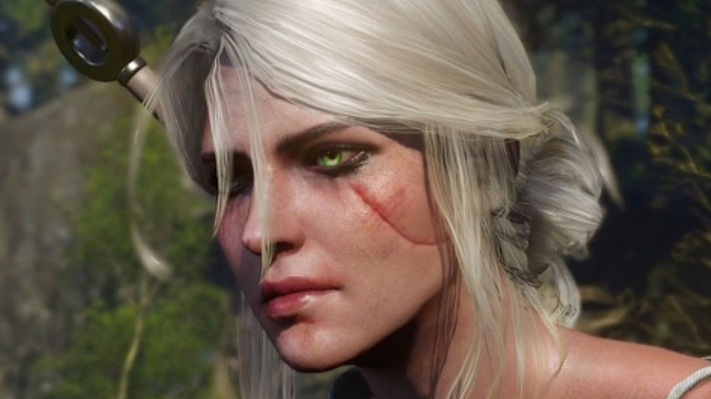 The Witcher 3 Ciri Face