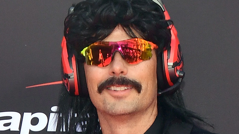 Dr Disrespect smiles