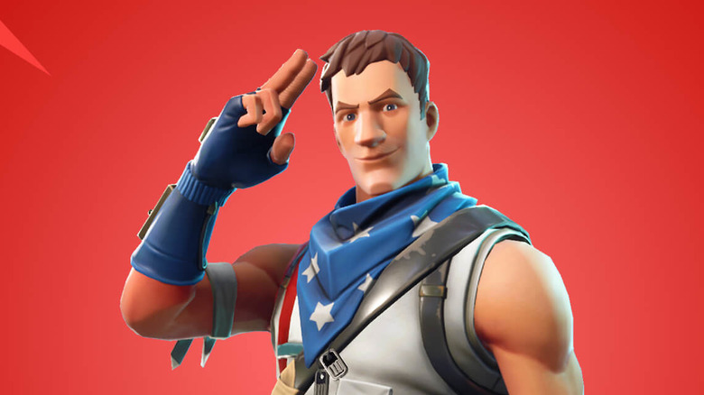 Fortnite Jonesy Salute