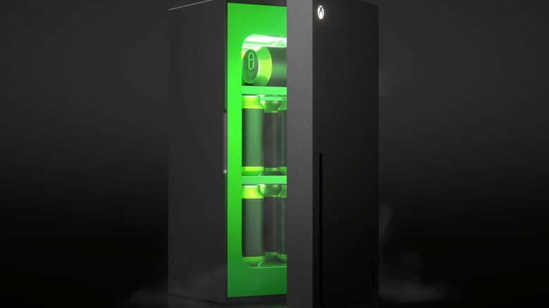 Xbox mini fridge green light