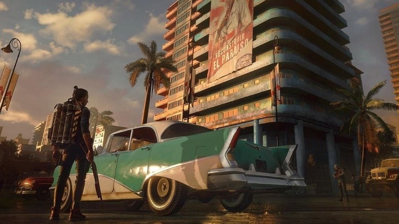 Far Cry 6 run down city