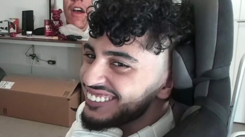 Faze Rain grinning