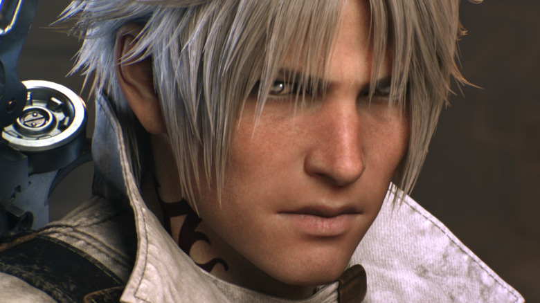 Final Fantasy 14 character scowl