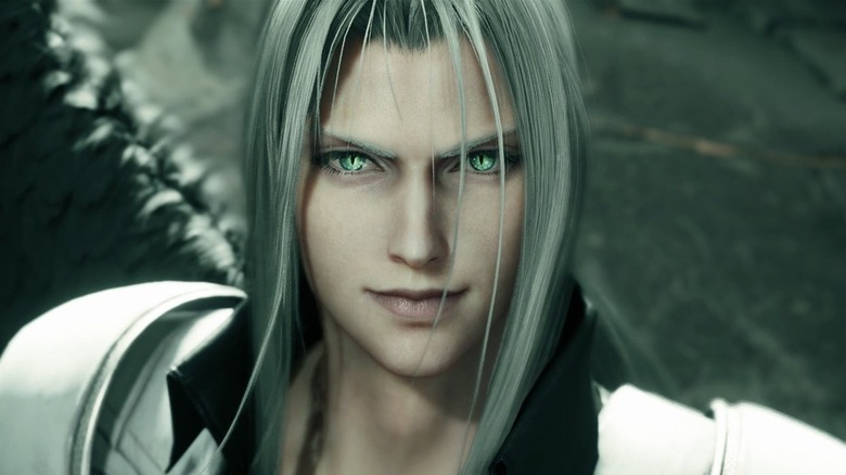 Sephiroth eyes glowing