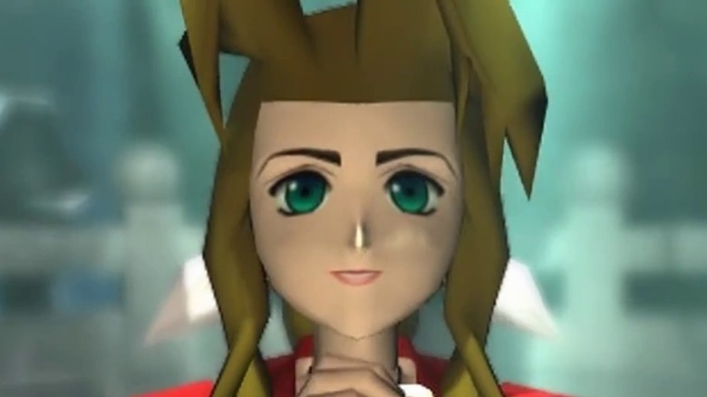 Aeris praying