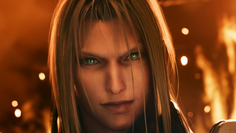 Final Fantasy 7 Remkake Sephiroth Fire