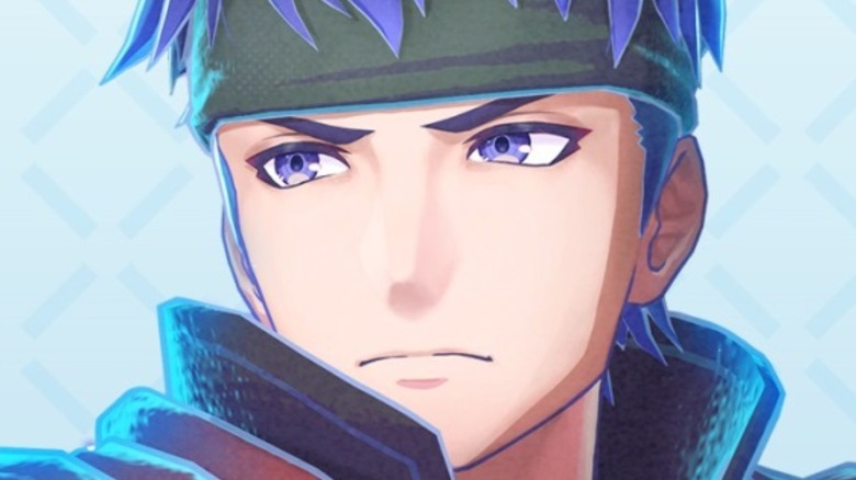 Fire Emblem Engage Ike serious face