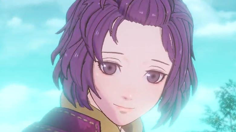 Bernadetta smiling