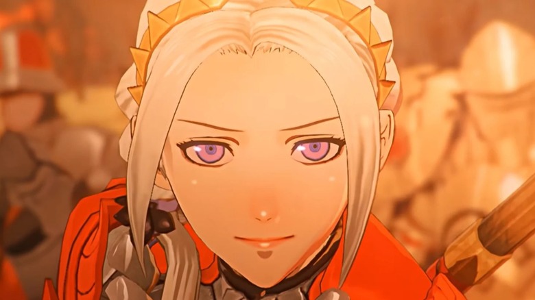 Fire Emblem Warriors: Three Hopes Edelgard cutscene