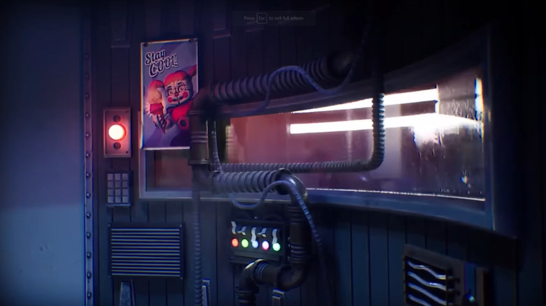 FNAF Help Wanted 2 Trailer Elevator Interior