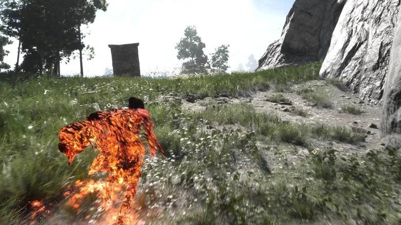 Forspoken parkour running