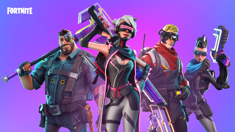 Fortnite Cyberpunk Heroes