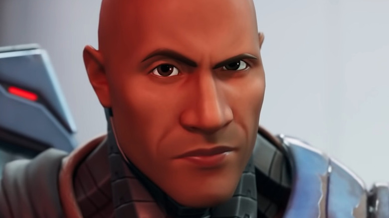 The Rock in Fortnite