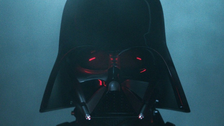 Darth Vader staring