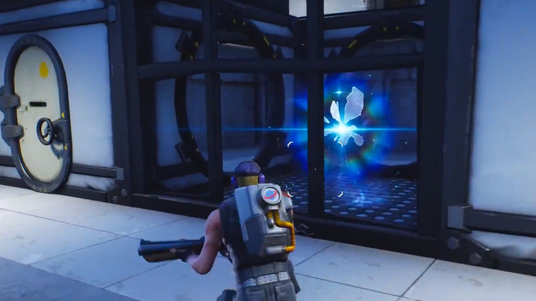 Fortnite: Battle Royale rift inside bunker