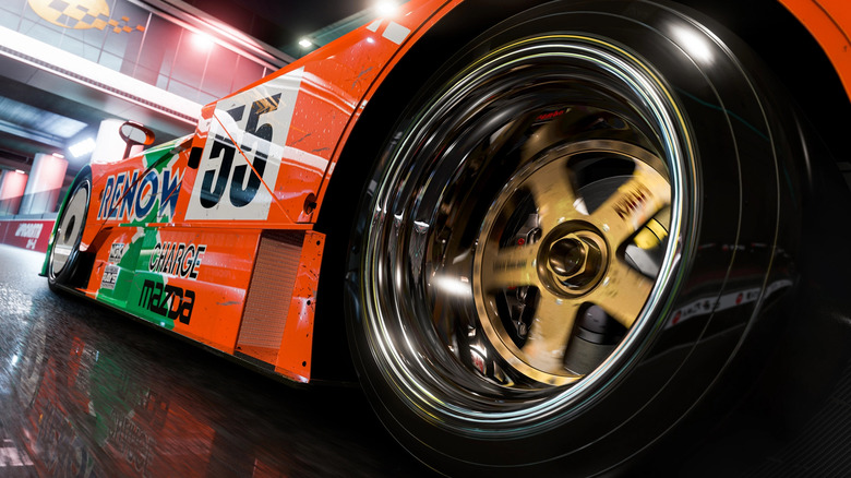 Forza Motorsport shiny car closeup