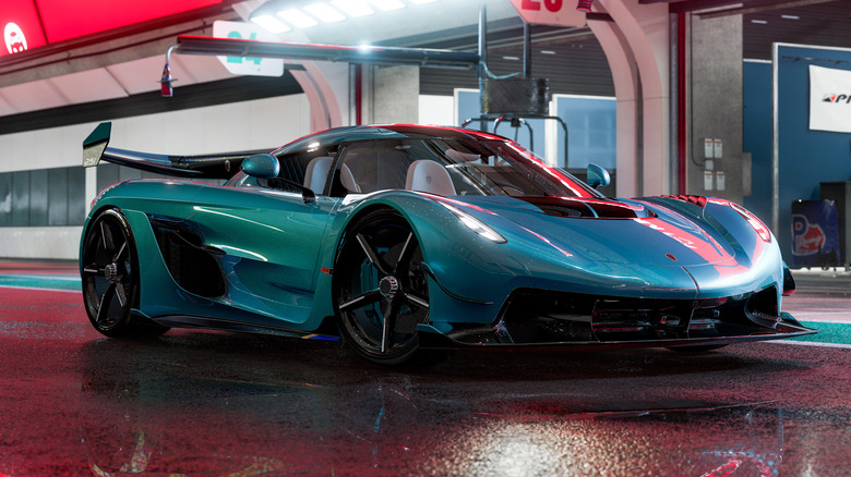Forza Motorsport raytracing on display